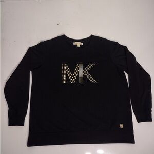 Michael Kors Black Sweater for women pre owned Exellent condition size XL
